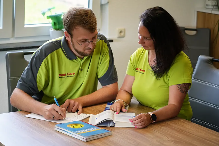 Ausbildung beim Pflegedienst Medi Care